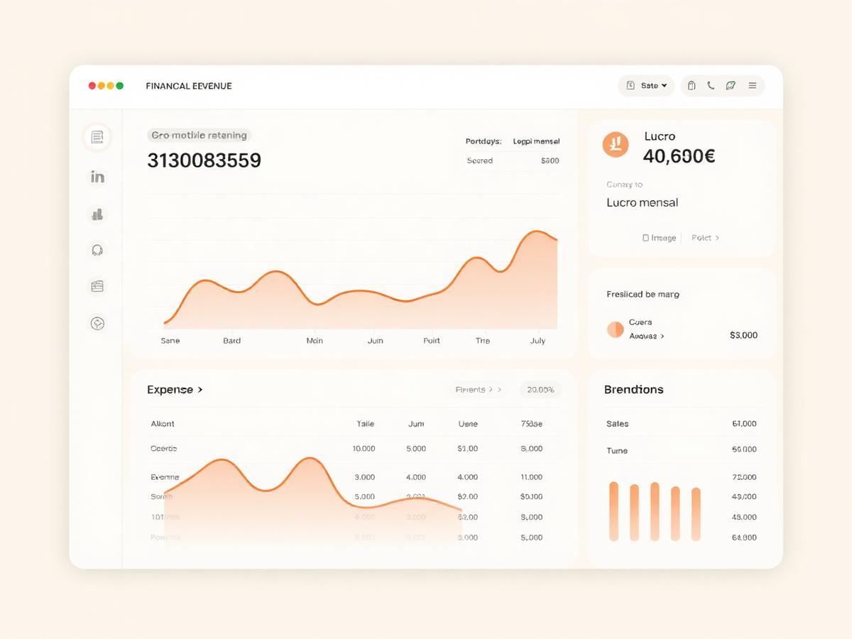 Dashboard financeiro